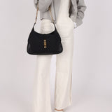 Gucci Monogram Medium Chain Jackie - FashioNica