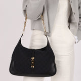 Gucci Monogram Medium Chain Jackie - FashioNica