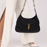 Gucci Monogram Medium Chain Jackie - FashioNica