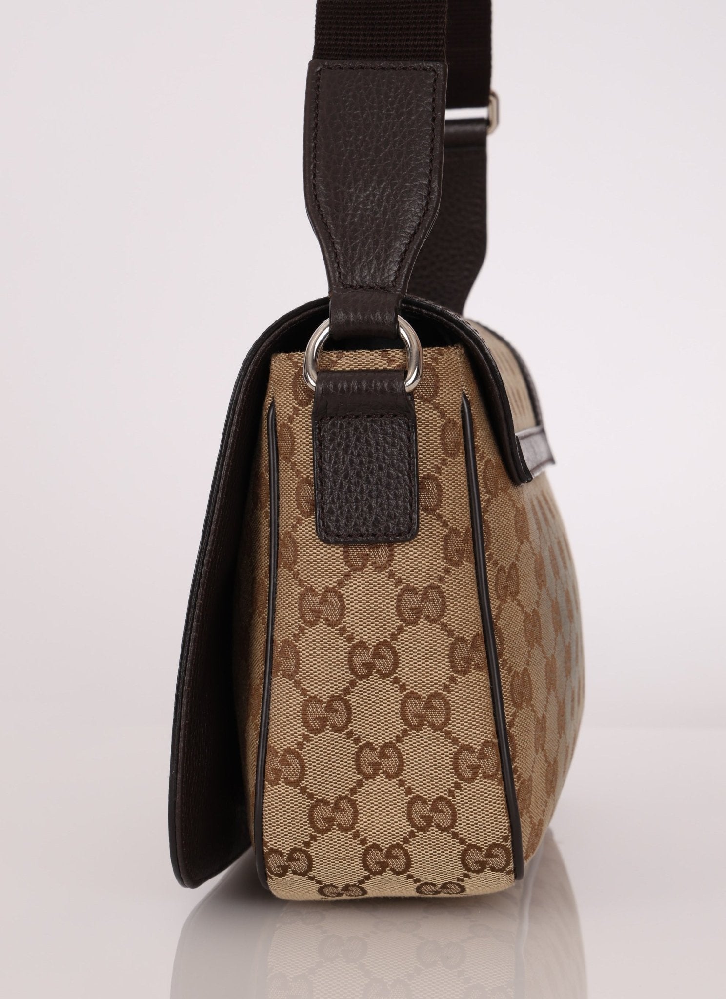 Gucci Monogram Messenger Bag - FashioNica