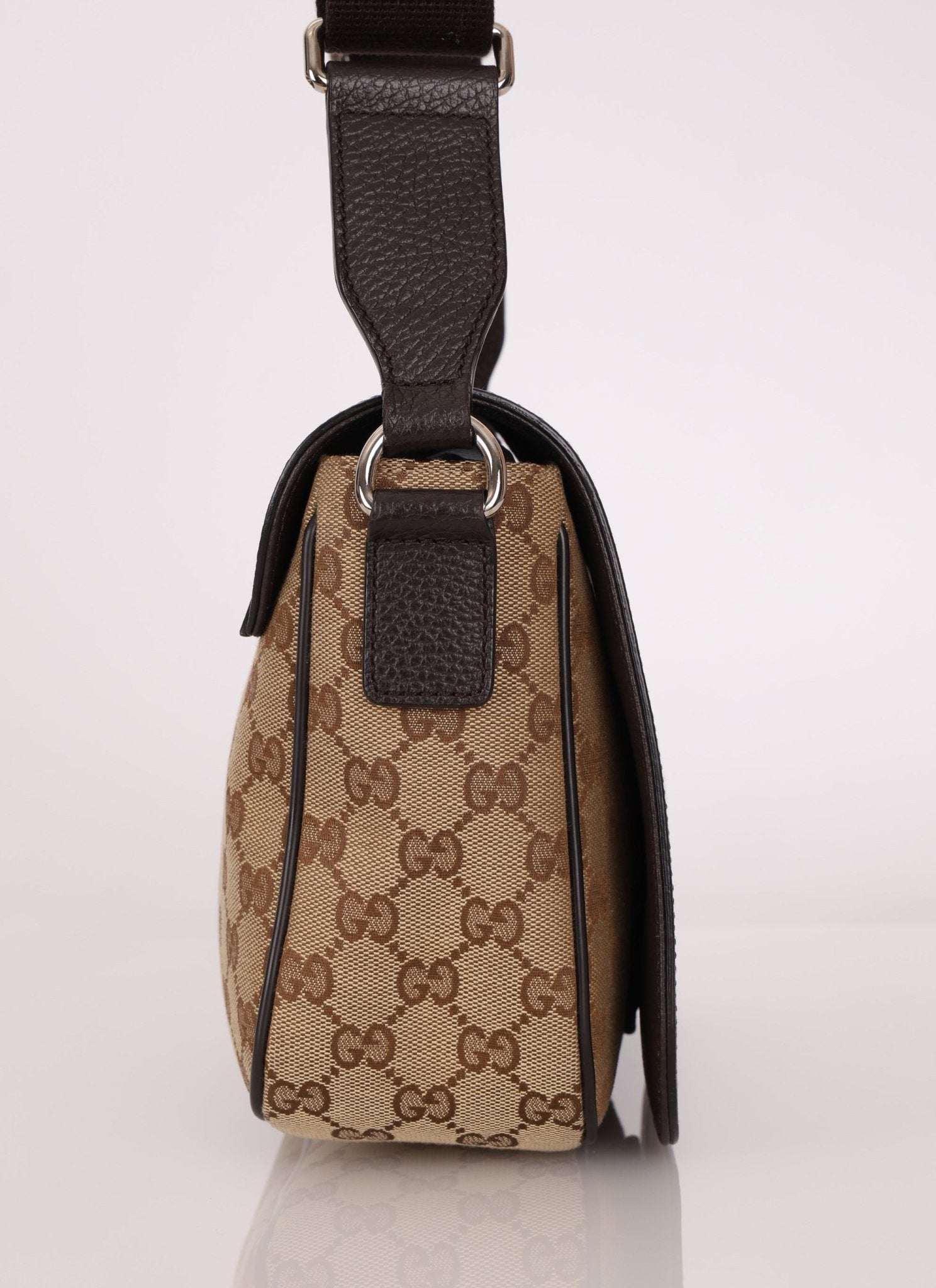 Gucci Monogram Messenger Bag - FashioNica
