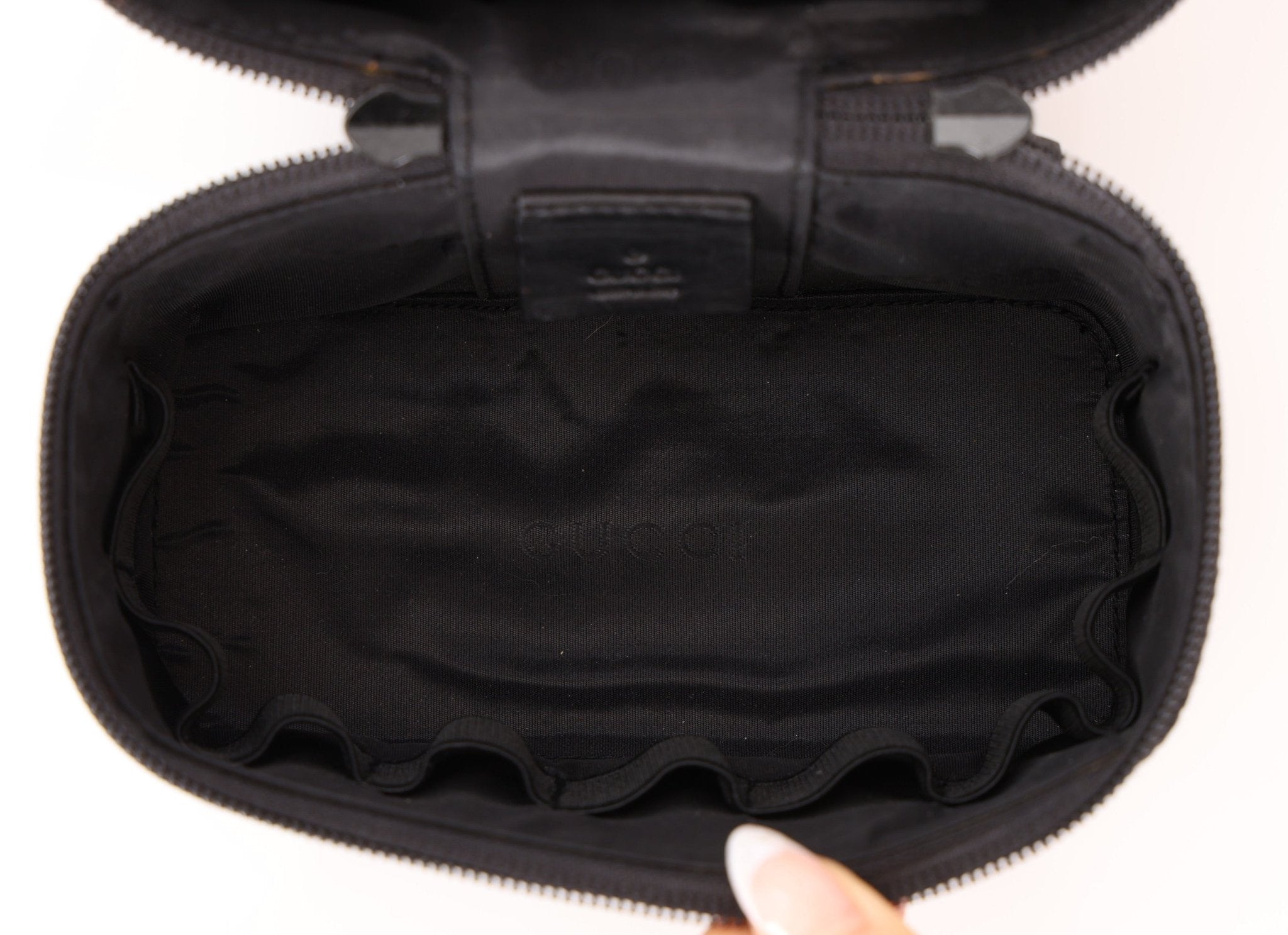 Gucci Monogram Mini Vanity Case - FashioNica