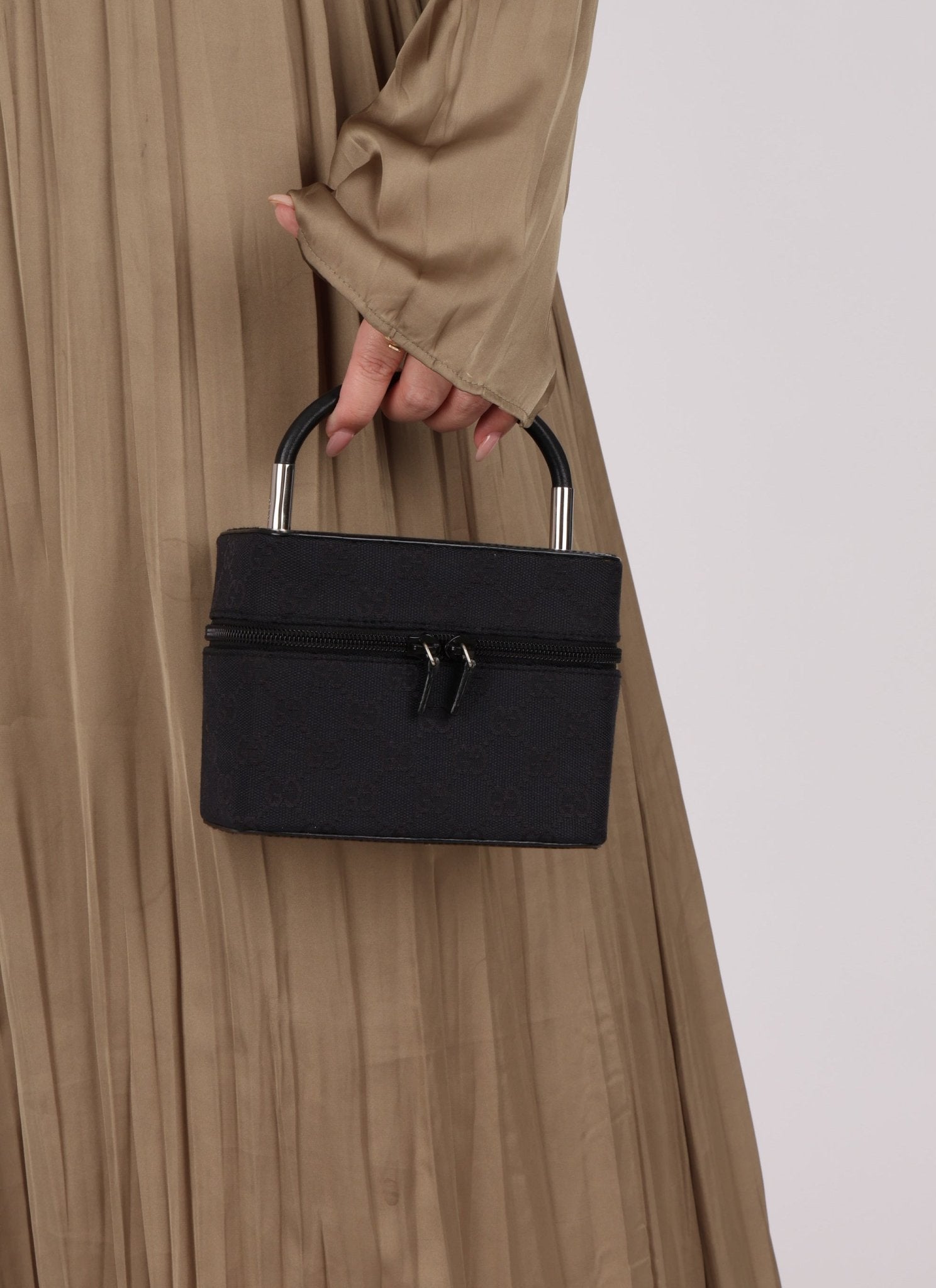 Gucci Monogram Mini Vanity Case - FashioNica