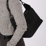 Gucci Monogram Nylon Bamboo Shoulder Bag - FashioNica