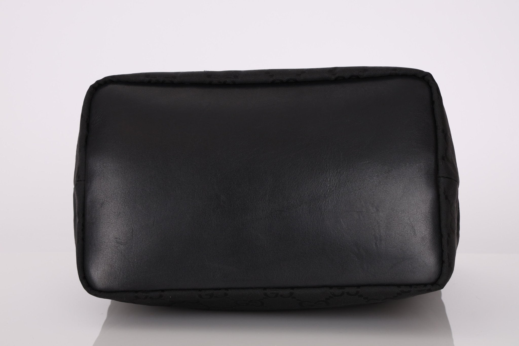 Gucci Monogram Nylon Bamboo Shoulder Bag - FashioNica