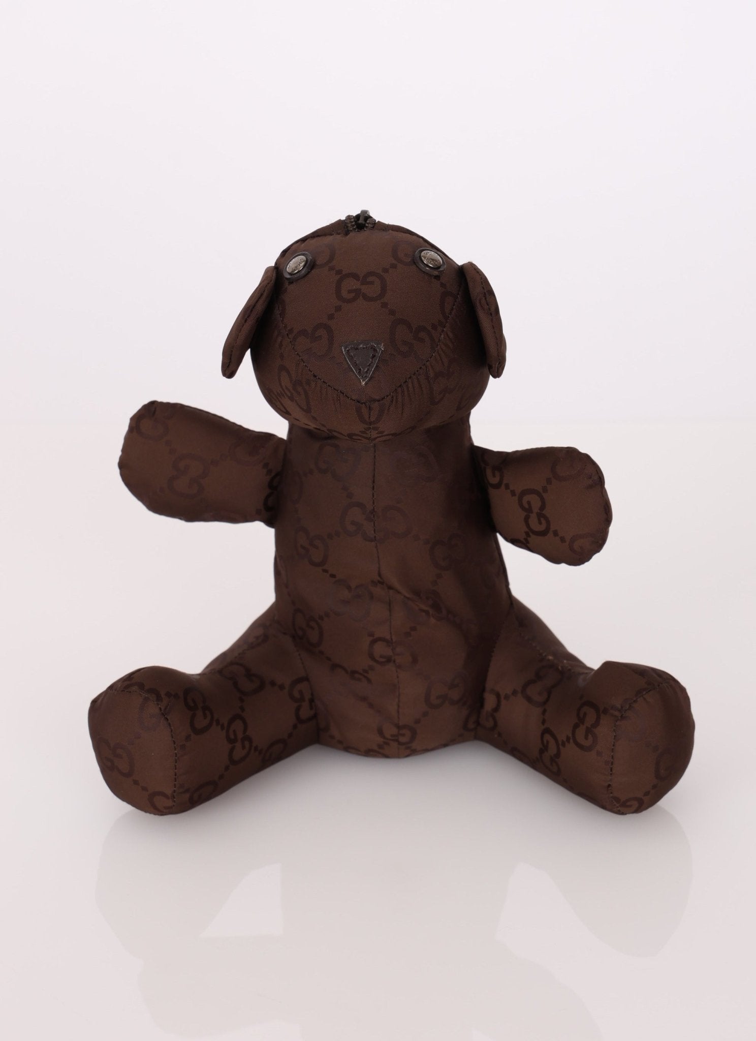 Gucci Monogram Nylon Teddy Bear Tote - FashioNica