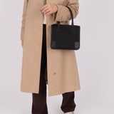 Gucci Monogram Top Handle Mini Zip Tote - FashioNica