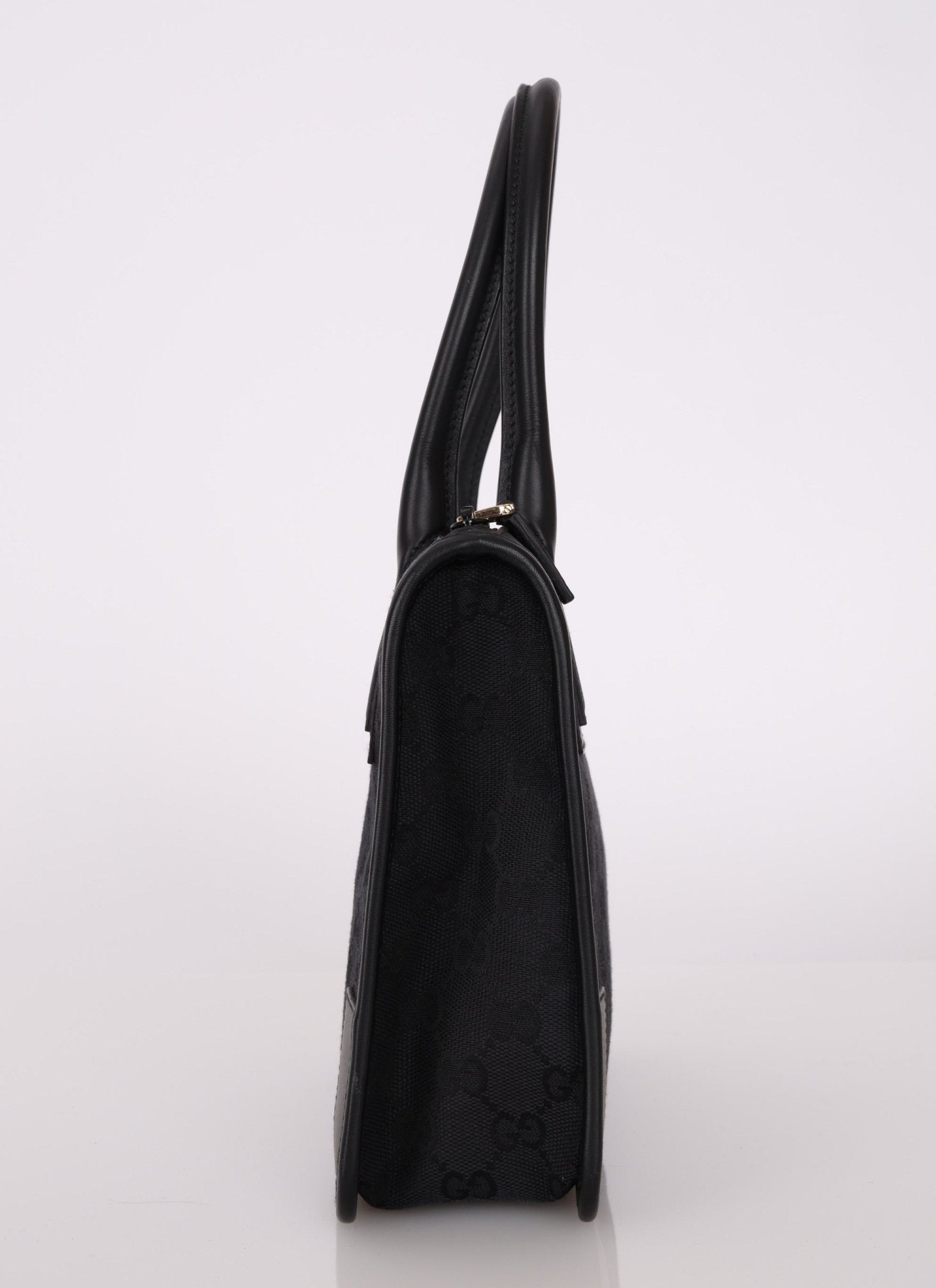 Gucci Monogram Top Handle Mini Zip Tote - FashioNica