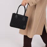 Gucci Monogram Top Handle Mini Zip Tote - FashioNica