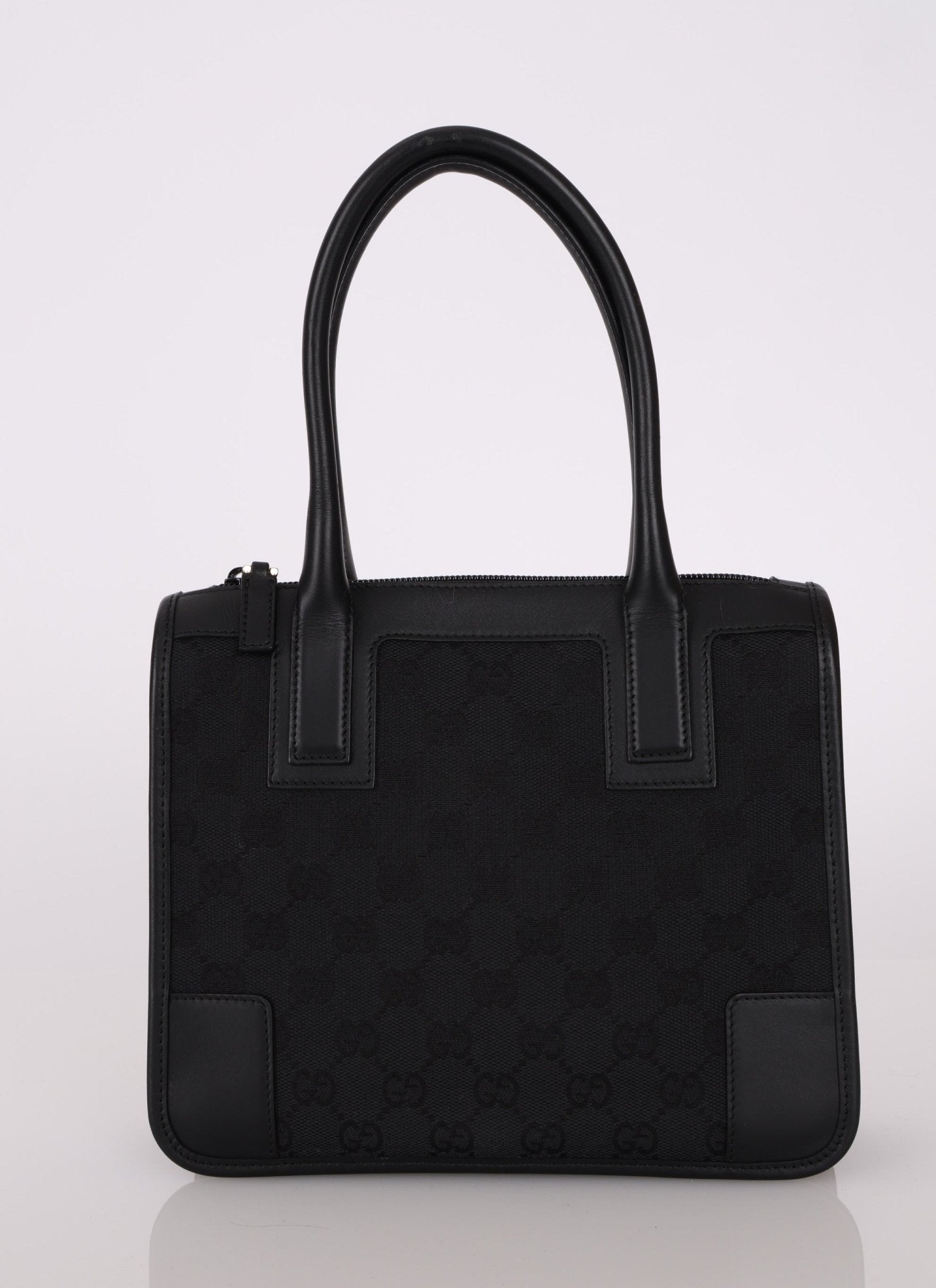 Gucci Monogram Top Handle Mini Zip Tote - FashioNica