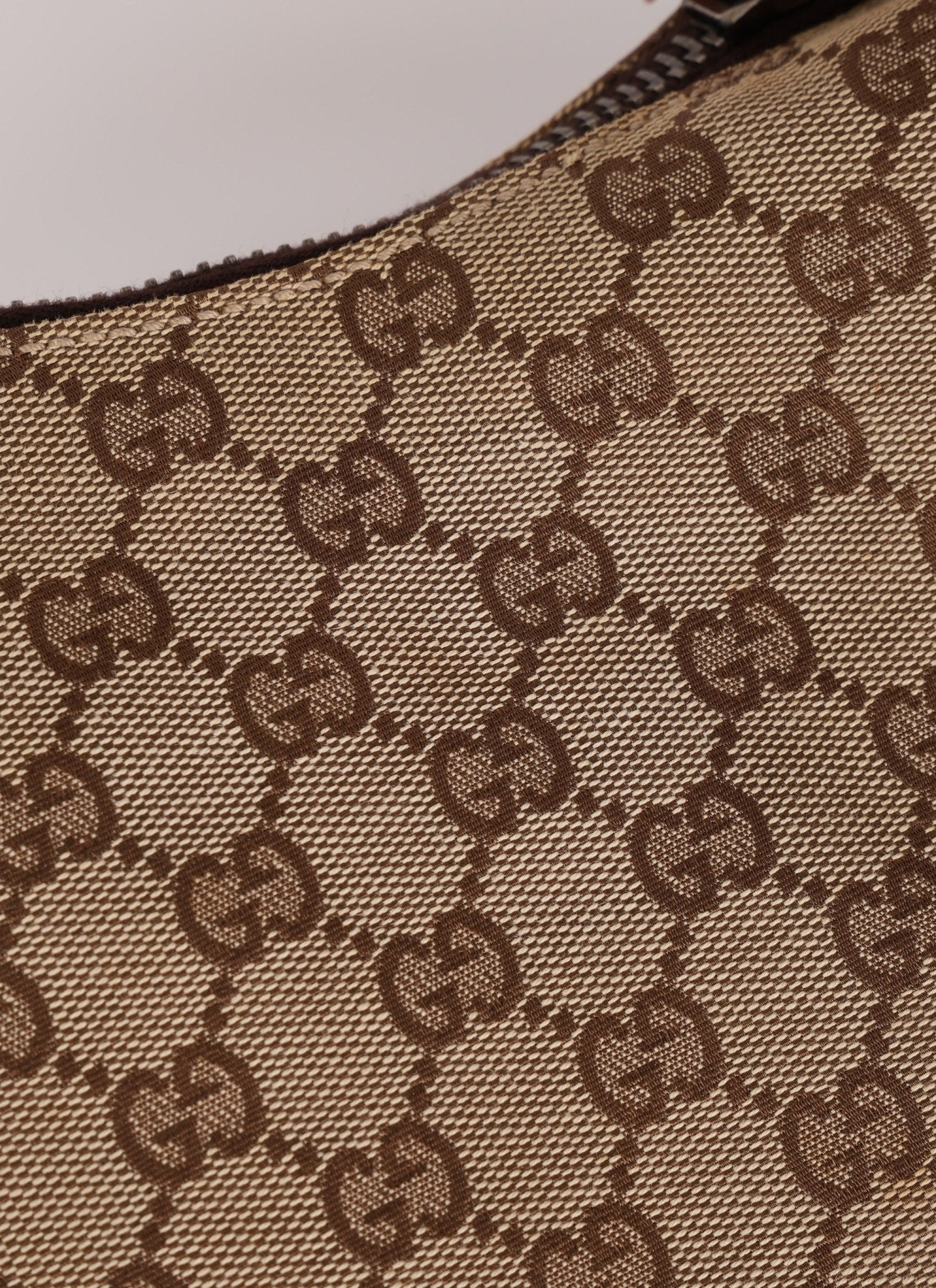 Gucci Monogram Whipstitch Shoulder Bag - FashioNica