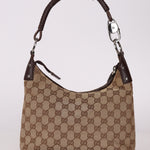Gucci Monogram Whipstitch Shoulder Bag - FashioNica