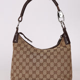 Gucci Monogram Whipstitch Shoulder Bag - FashioNica