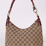 Gucci Monogram Whipstitch Shoulder Bag - FashioNica