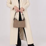 Gucci Monogram Whipstitch Shoulder Bag - FashioNica