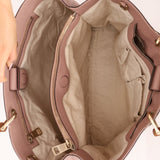 Gucci Nude Leather Bamboo Large Shopper Tote - FashioNica