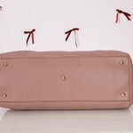 Gucci Nude Leather Bamboo Large Shopper Tote - FashioNica