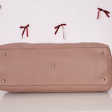 Gucci Nude Leather Bamboo Large Shopper Tote - FashioNica