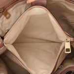 Gucci Nude Leather Bamboo Large Shopper Tote - FashioNica