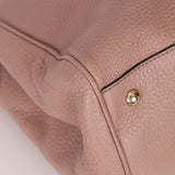 Gucci Nude Leather Bamboo Large Shopper Tote - FashioNica