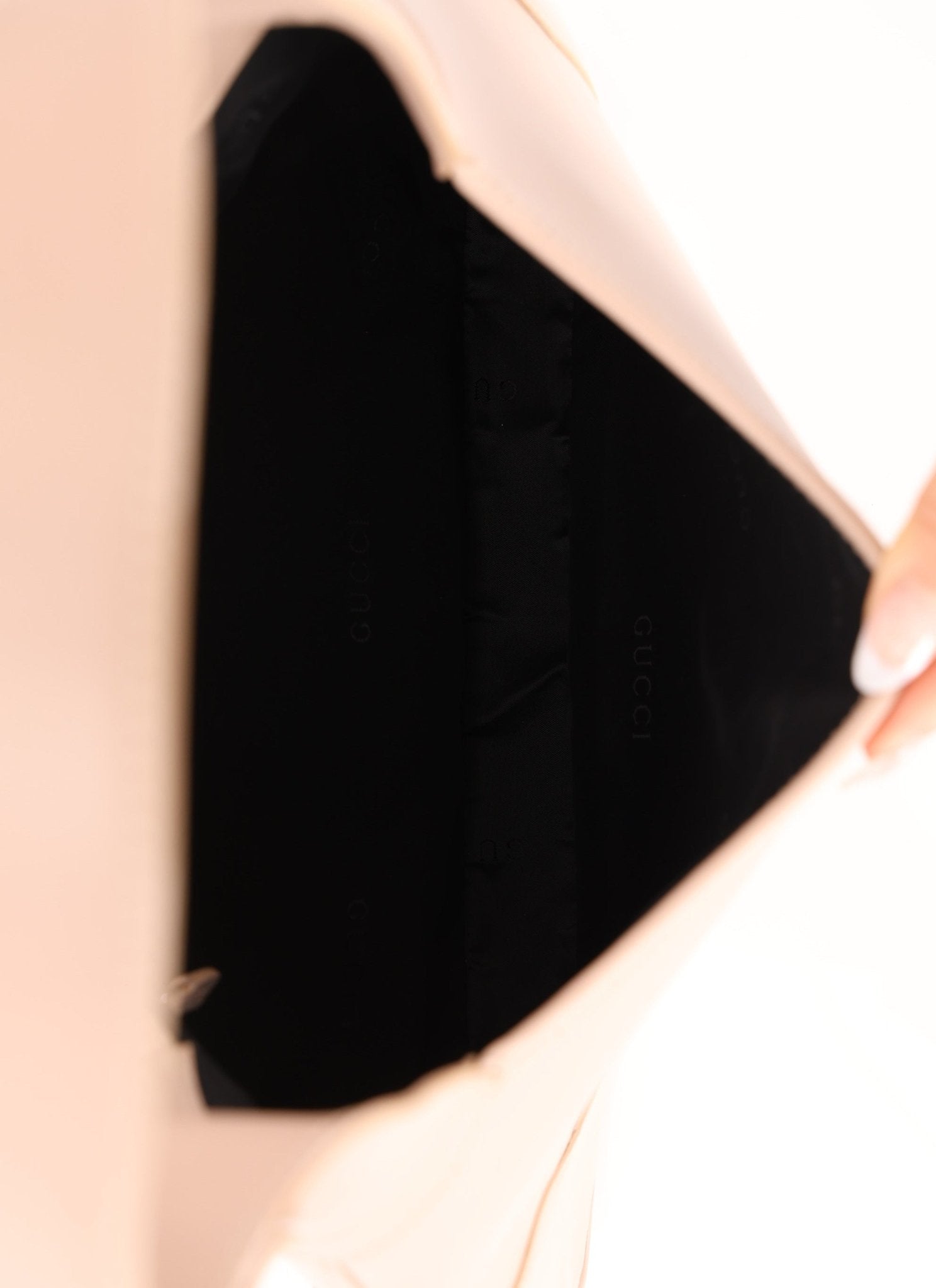 Gucci Nude Leather Jackie - FashioNica