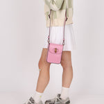 Gucci Pink Bamboo Turnlock Vertical Top Handle 3 Way Bag - FashioNica