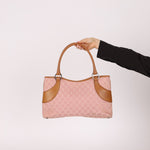 Gucci Pink GG Canvas Mini Tote Bag - FashioNica