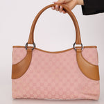 Gucci Pink GG Canvas Mini Tote Bag - FashioNica
