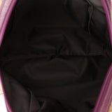 Gucci Plum Monogram Mini Bowler - FashioNica