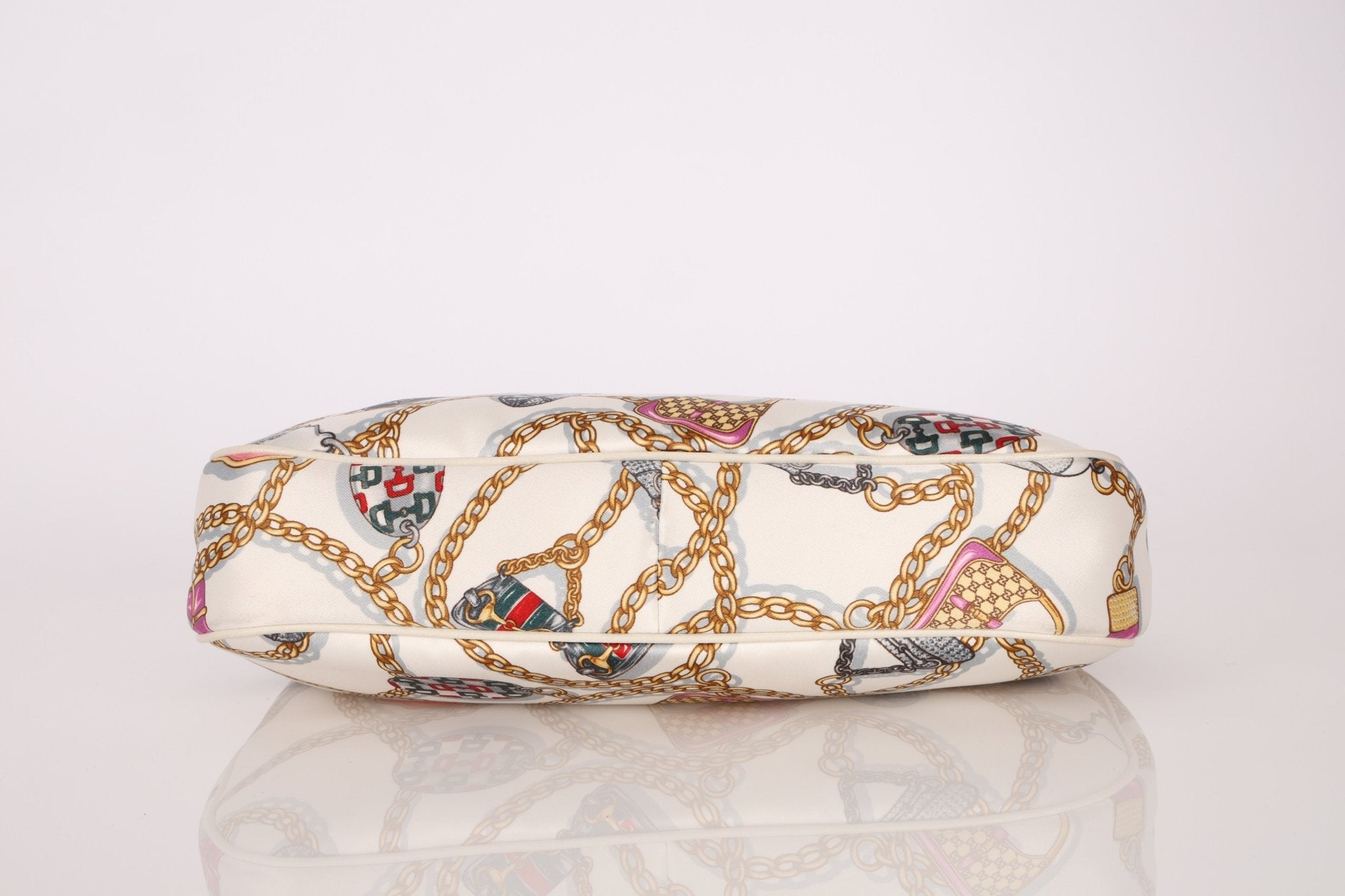 Gucci Satin Charmy Hobo - FashioNica