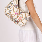 Gucci Satin Charmy Hobo - FashioNica