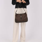 Gucci Satin Jackie Crossbody - FashioNica