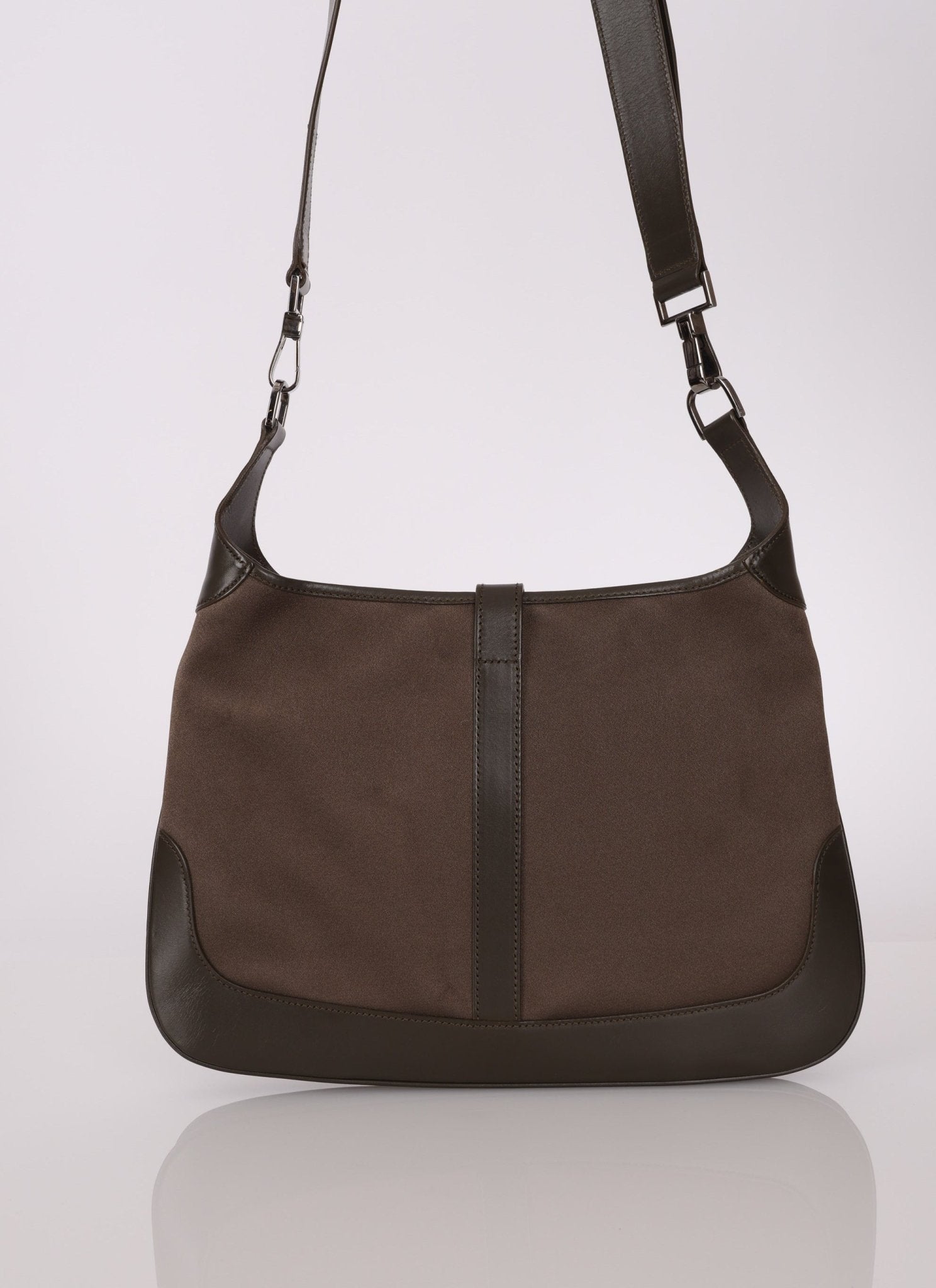 Gucci Satin Jackie Crossbody - FashioNica