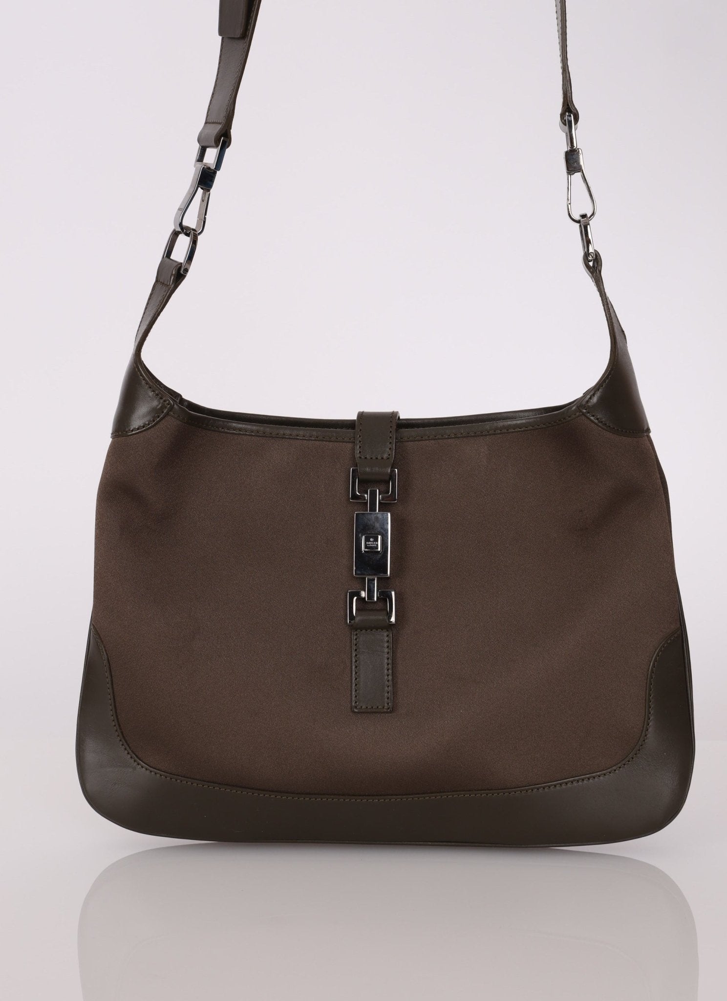 Gucci Satin Jackie Crossbody - FashioNica