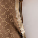 Gucci Satin Monogram Pochette - FashioNica