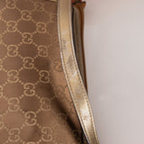 Gucci Satin Monogram Pochette - FashioNica