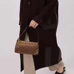 Gucci Satin Monogram Pochette - FashioNica