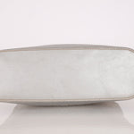 Gucci Silver Leather Guccissima Shoulder Hobo - FashioNica