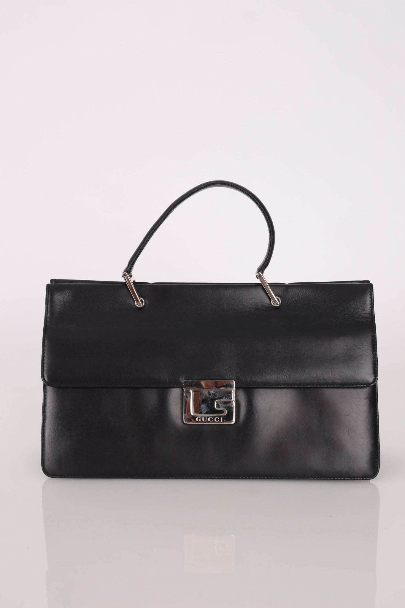Gucci Square G Box East West Top Handle Bag - FashioNica