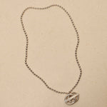 Gucci Sterling Silver Interlocking G Britt Toggle Necklace - FashioNica