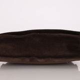 Gucci Suede Bamboo Top Handle - FashioNica