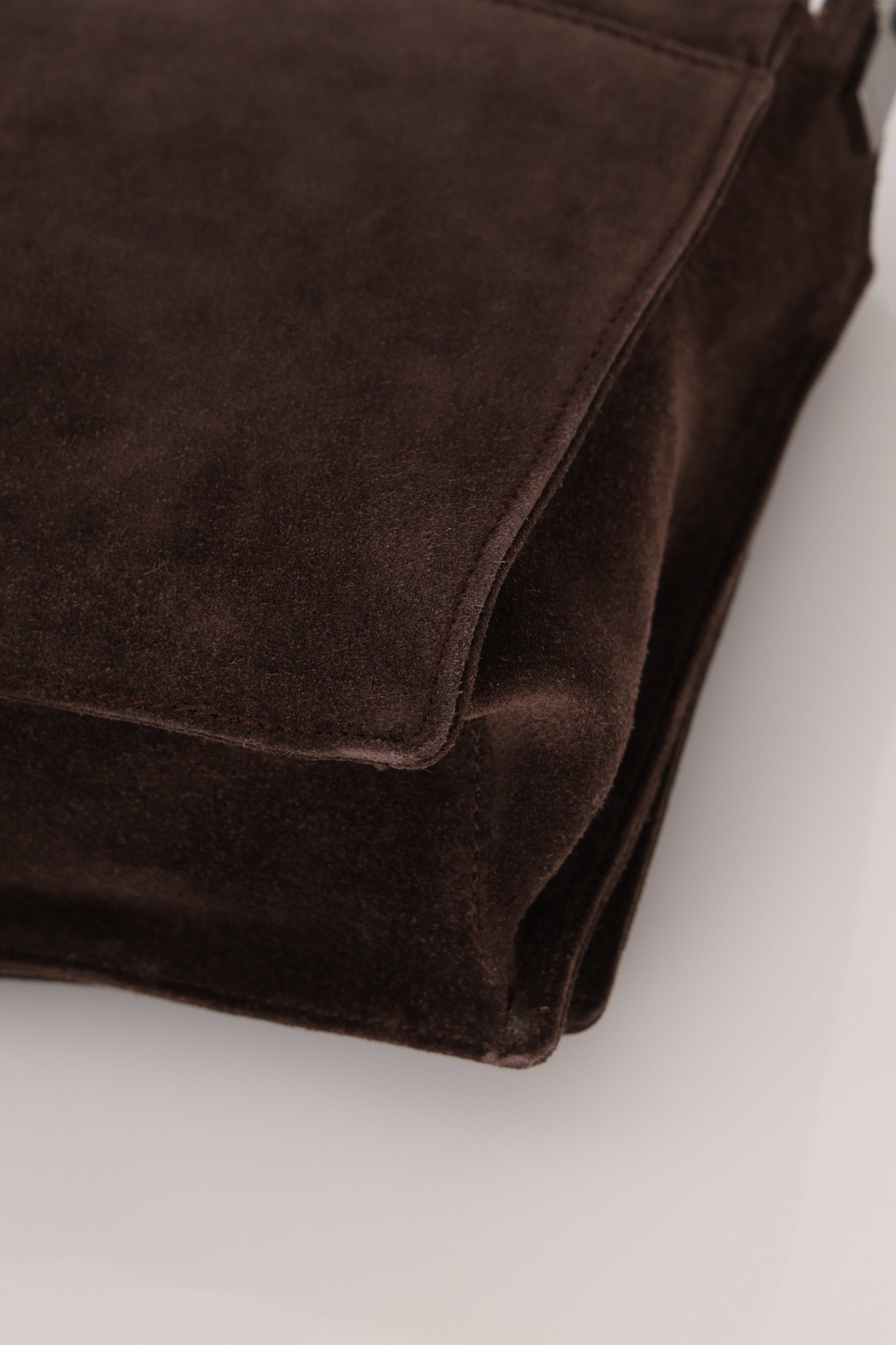 Gucci Suede Bamboo Top Handle - FashioNica