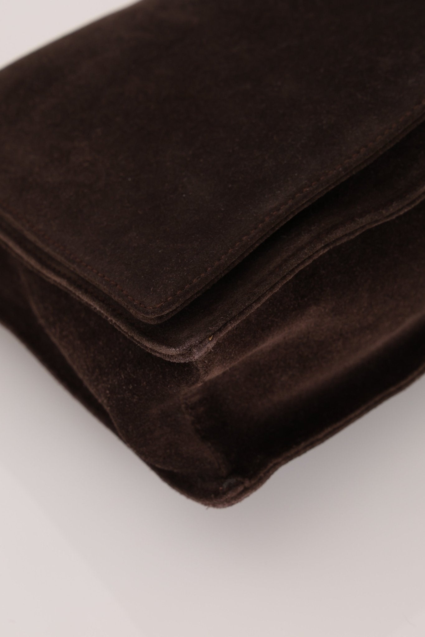 Gucci Suede Bamboo Top Handle - FashioNica