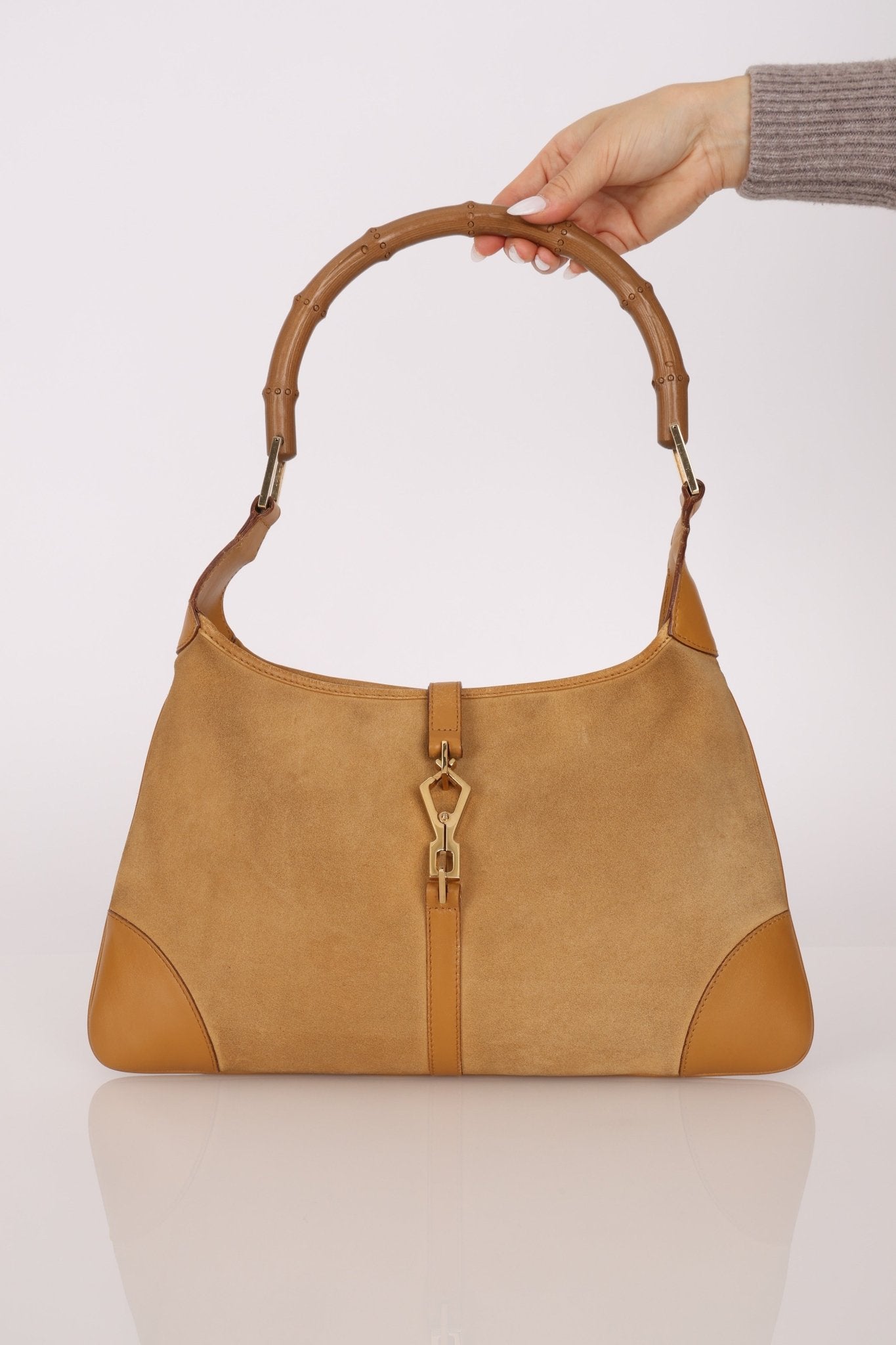 Gucci Suede Jackie - O Hobo - FashioNica