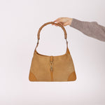 Gucci Suede Jackie - O Hobo - FashioNica