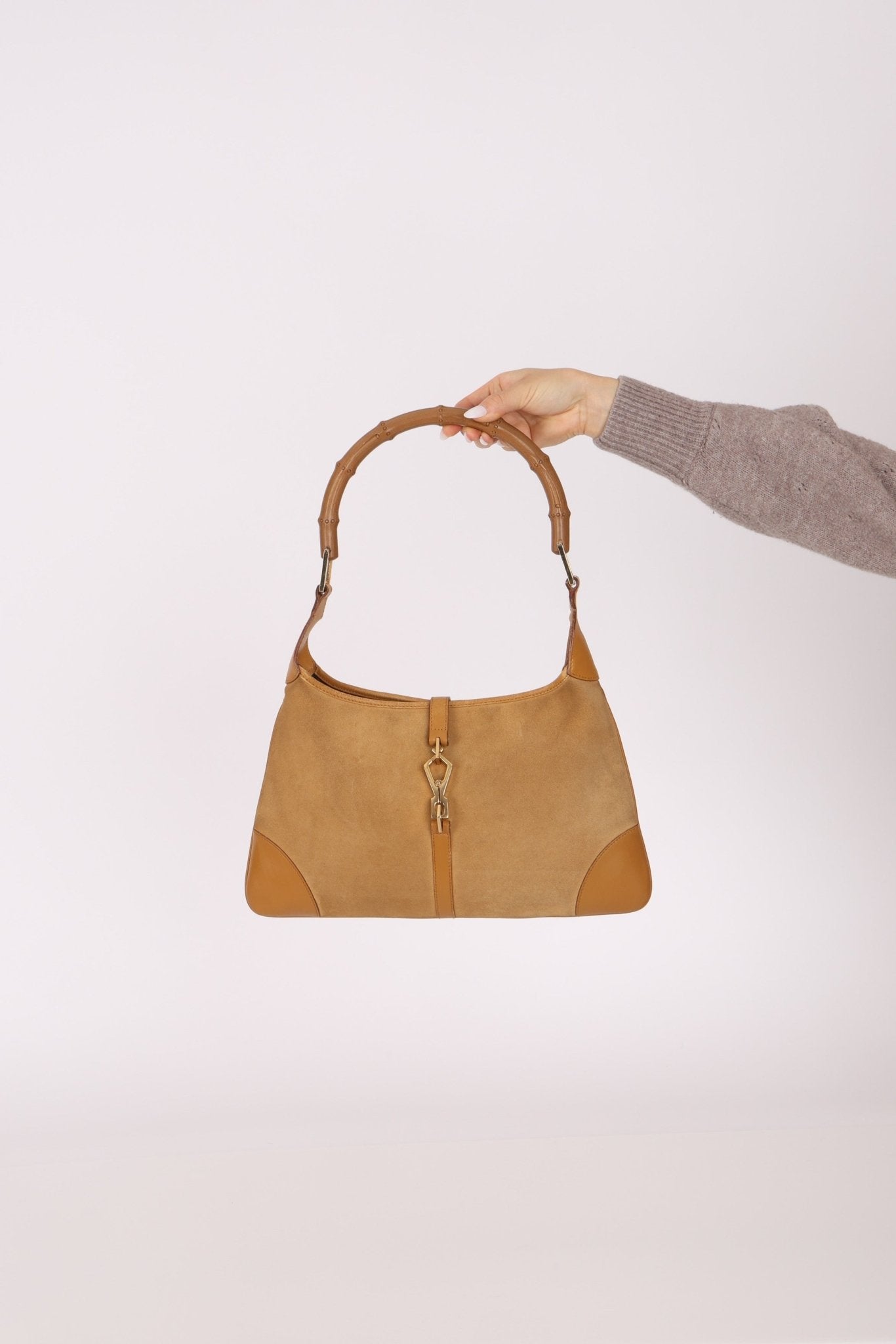 Gucci Suede Jackie - O Hobo - FashioNica