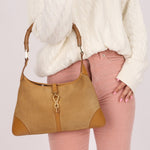 Gucci Suede Jackie - O Hobo - FashioNica