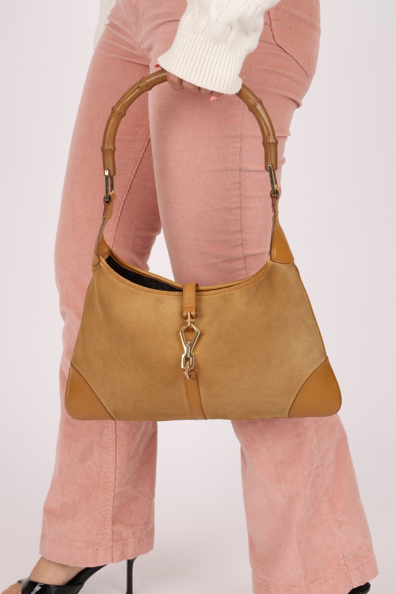 Gucci Suede Jackie - O Hobo - FashioNica