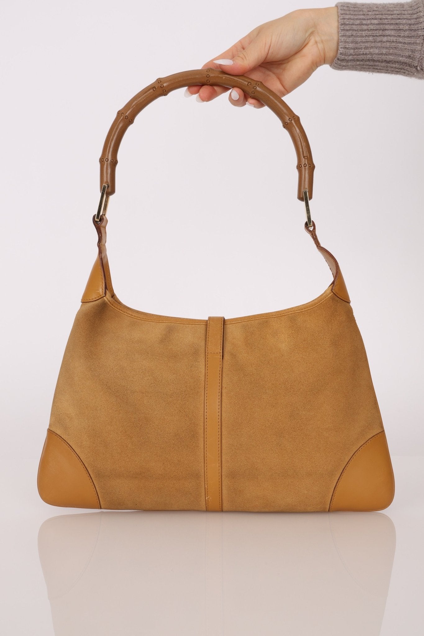 Gucci Suede Jackie - O Hobo - FashioNica