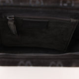 Gucci Suede Metal Top Handle Mini Frame Bag - FashioNica